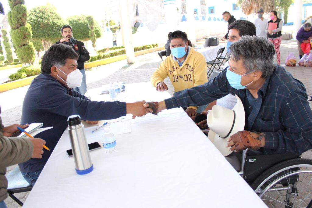 Encabeza Diputado Vicente Morales trabajos de Casa de Atención Ciudadana Itinerante